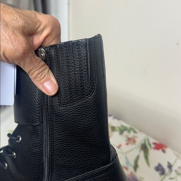 AEROSOLES Black Combat Boots - Picture 11 of 11